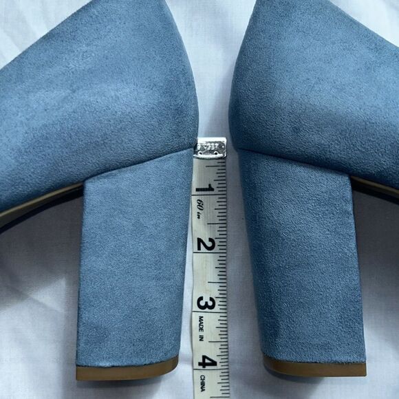 π H&M Comfy Suede Look π Heelsβπ π  Duster Bag too! Solid Heel! - Picture 13 of 17